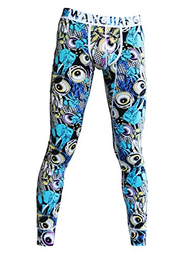 ARCITON Men's Low Rise Leggings Long Johns Thermal Pant US L/with Tag XL(Waist: 35"- 37") 3027CKU Speaker