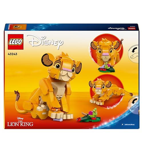 LEGO ǀ Disney Simba the Lion King Cub Building Toy for 6 Plus Year Old Girls & Boys, Construction Figure Playset, 1994 Movie Memorabilia Set, 30th Idea for Kids 43243 - Image 6