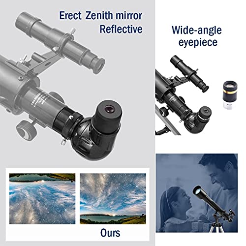 Telescopio refractor 60mm para niños y adultos miniatura 5