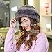 Chapeau Lei Feng Pour Femme,Froid En Peluche Lei Feng Chapeau Protection De La Femme Épaississant Chapeau Anti-Chaud Doux Lei Feng Chapeau Aviateur Femmes Chapeaux Gris Bomber Casquette Preuve Chap