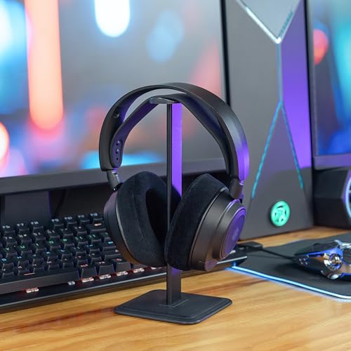 WC StealthZ Arctis Nova - Almohadillas para SteelSeries Arctis Nova | Hechas por Wicked Cushions & GadgetryTech | No Compatibles con Nova Pro Wireless | Precisión de Sonido y Comodidad para Juegos FPS | Negro miniatura 4