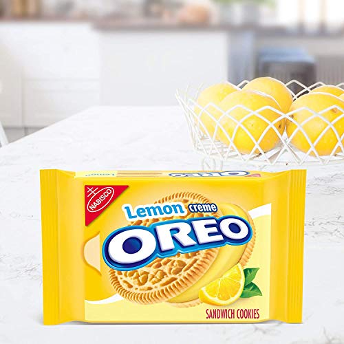 Image of OREO Lemon Creme Sandwich Cookies, 15.25 oz