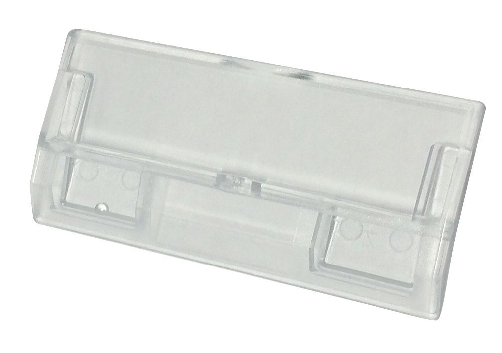 100 x Datasafe Clear Plastic Tabs for Suspension File - Heavy Duty (Pack of 100)