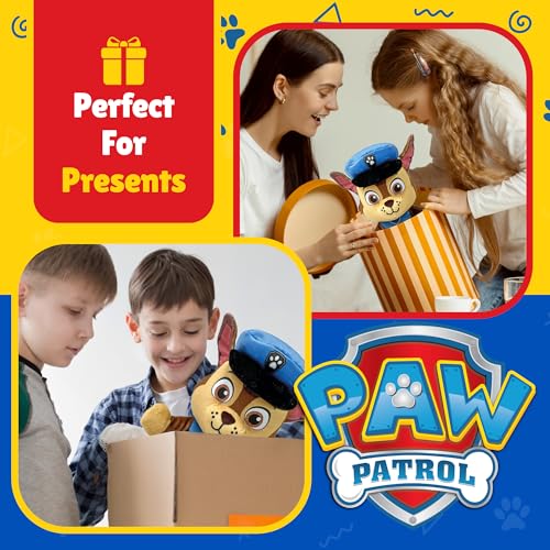 TY Chase Paw Patrol Weiches Plüschtier für Kinder, Kuschelteddy, Sammlerstück Stofftier, Beanie Babies Serie, Regular