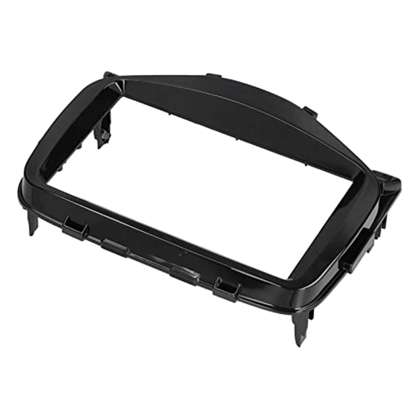 Kit de garniture de tableau de bord de voiture, panneau de façade d'autoradio stéréo GPS CD DVD, remplacement de cadre, for une installation 2DIN ultra-résistante et élégante AYGO 2014-2015 Tabl
