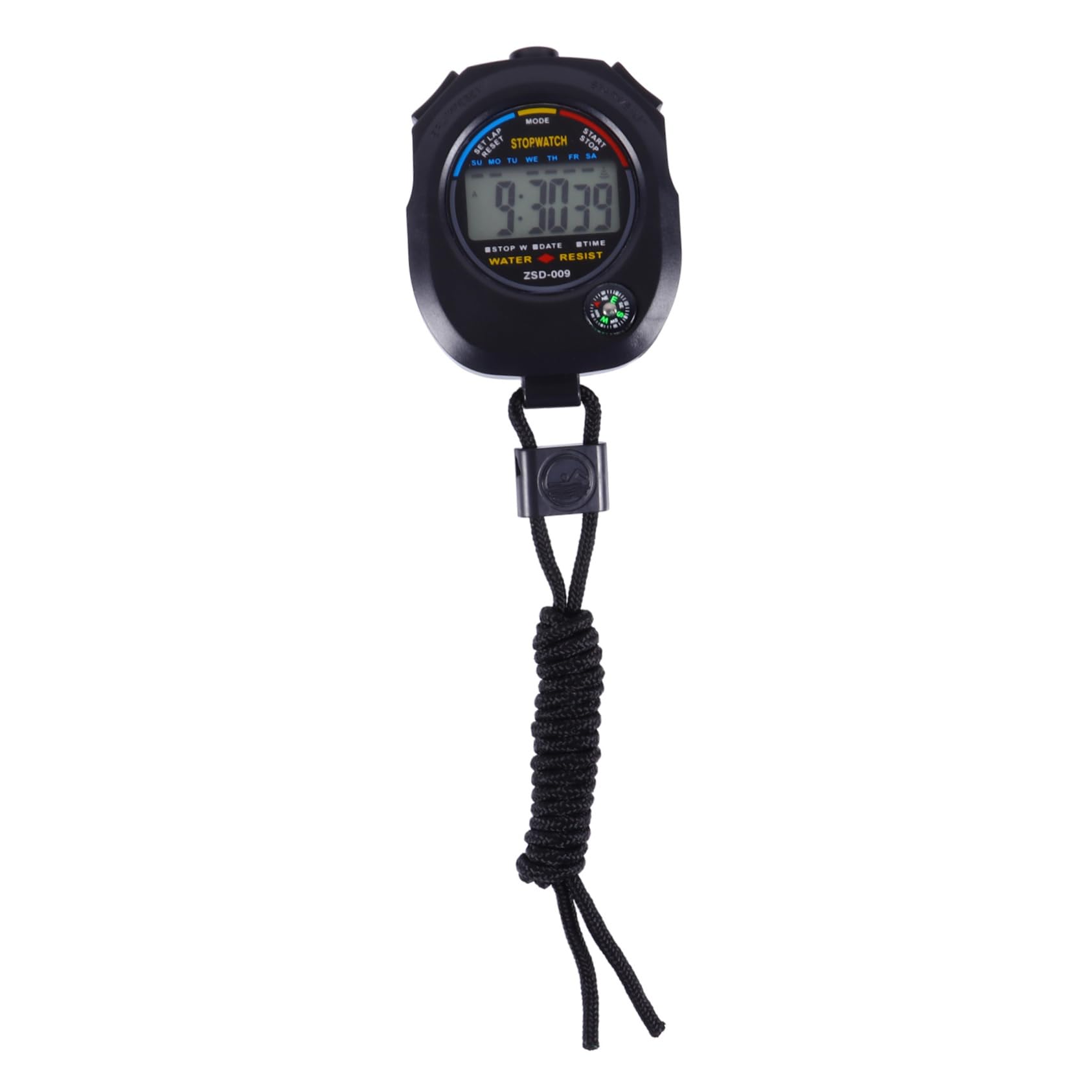 Happyyami 1Pc Portable Match Timer Stopwatch Lightweight Electronic Stopwatch for Sports Referee and Athletic Meetings Convenient Durable and Practical Timer for Running Swimming