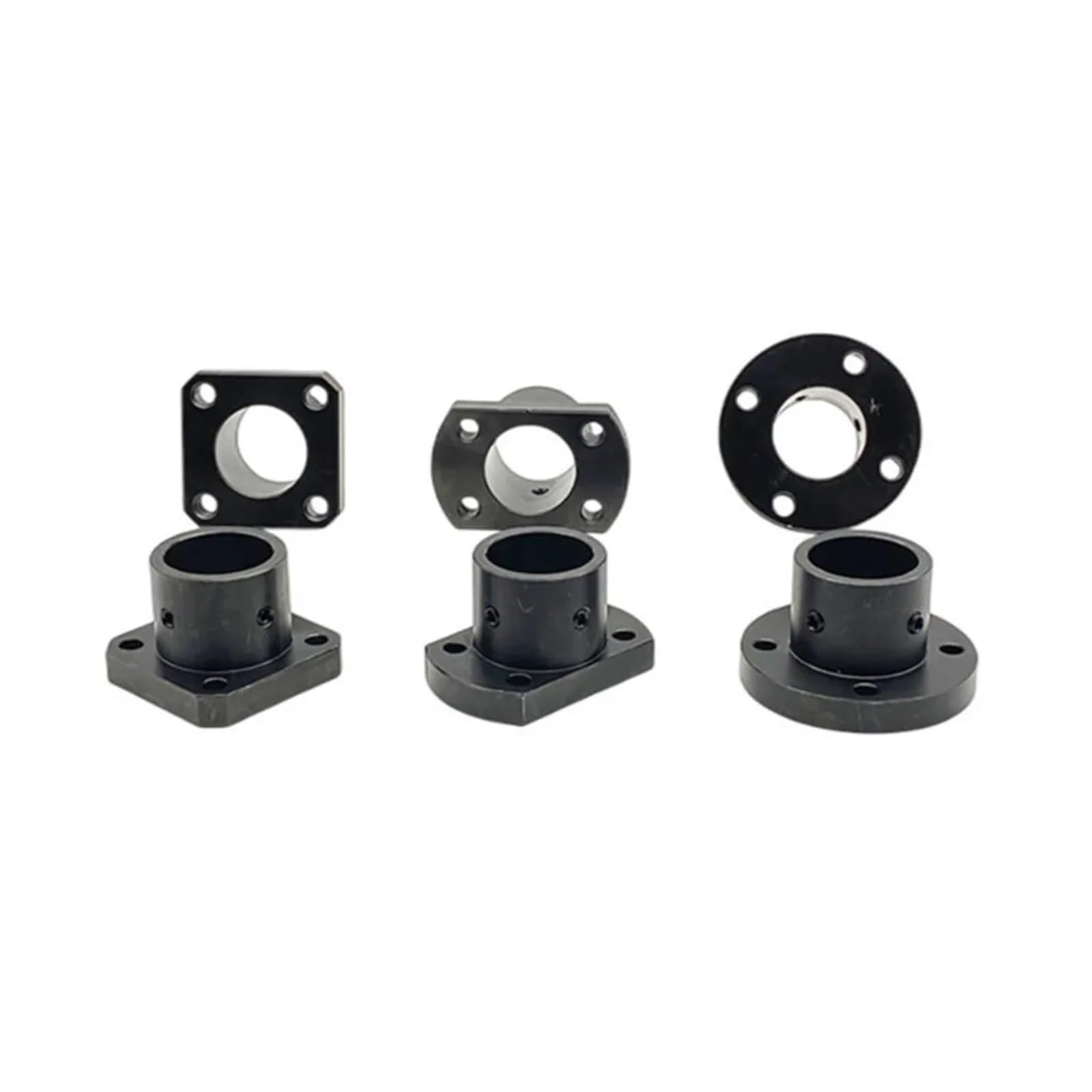1pcs 45 Steel Guide Block Shaft Support Optical Fixed Base Round Series IDGTTLDF(Inner hole 30)