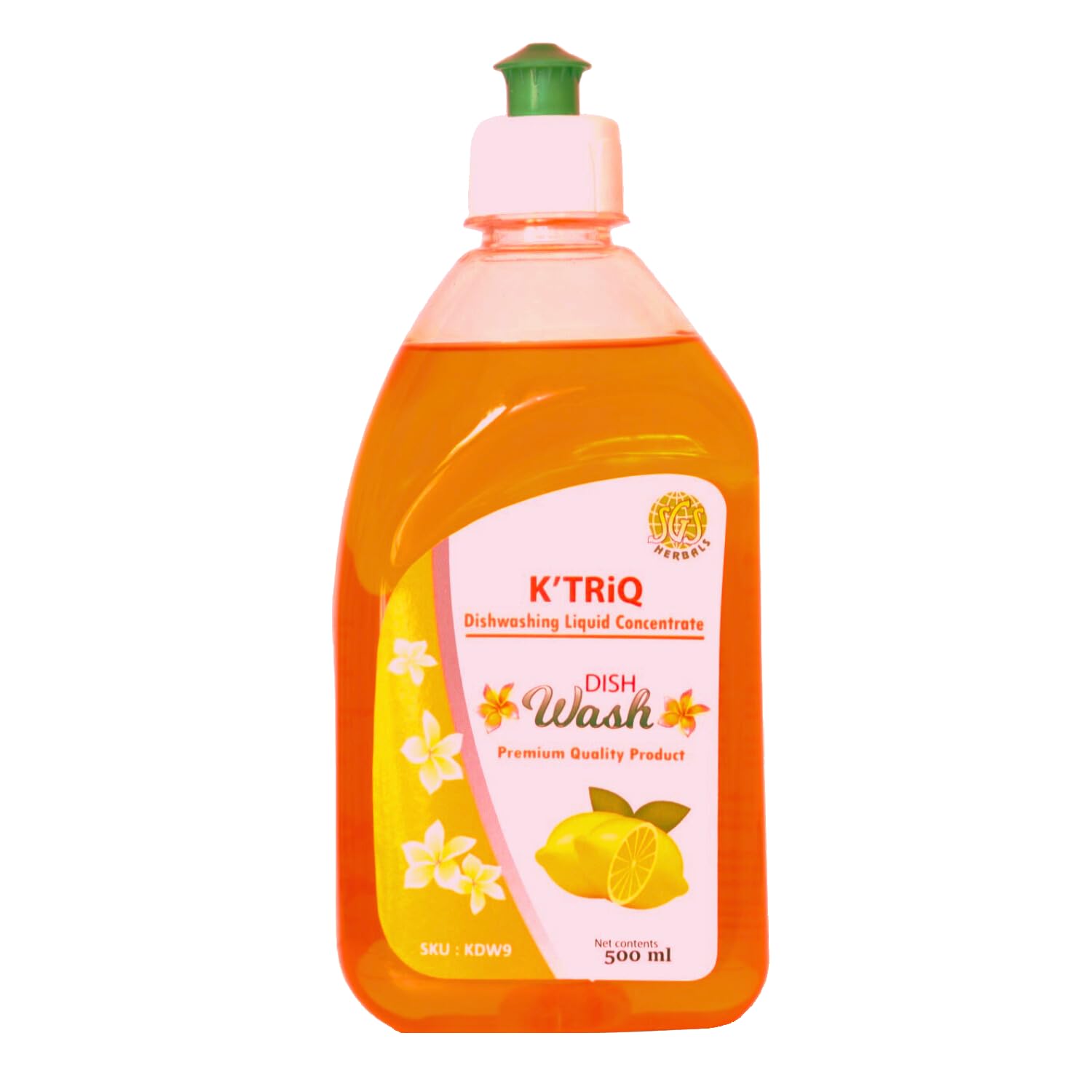 KTRiQ Dish Wash Liquid Gel 500 ml Refill Pack, Power of Lemons, Leaves No Residue, Grease Cleaner for All Utensils, Concentrated Dishwash Liquid Kitchen Soap 500ml Pack of 1 (B0CQFX8GHZ) Amazon Price History, Amazon Price Tracker