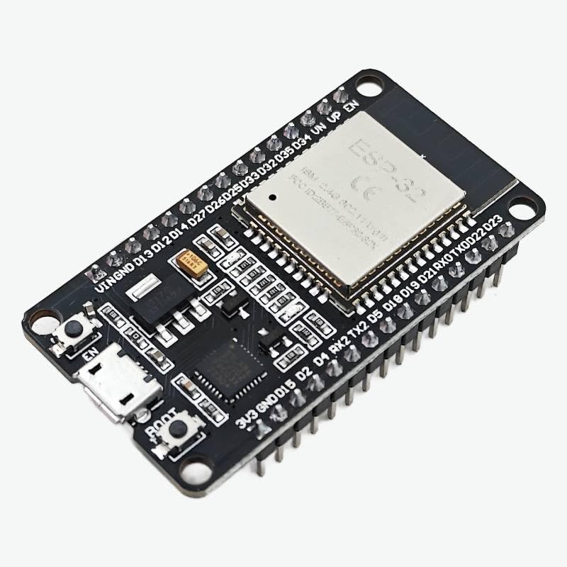 Tishvi ESP32 WROOM-32 Development Board 38-Pin | WiFi + Bluetooth Dual-Core Microcontroller | CP2102 USB-UART, 4MB Flash | Arduino IDE & MicroPython Compatible-image-2