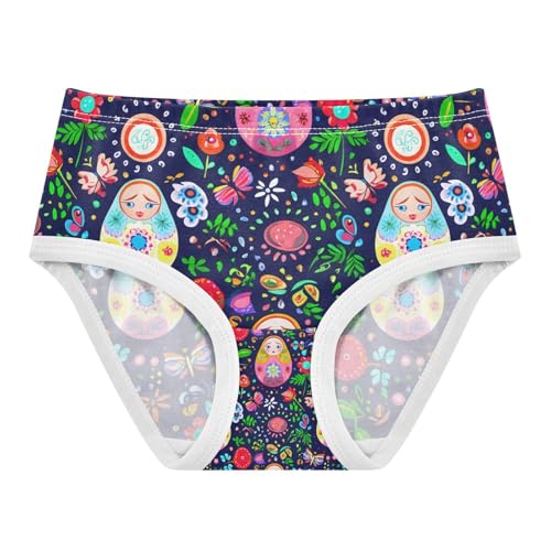 Russia Matryoshka Dolls Flowers Toddler Girls's Underwear 2T 202c1174