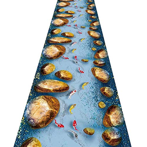 Alfombras de pasillo largo corredor 3d felpudos moqueta ZRUYI 2
