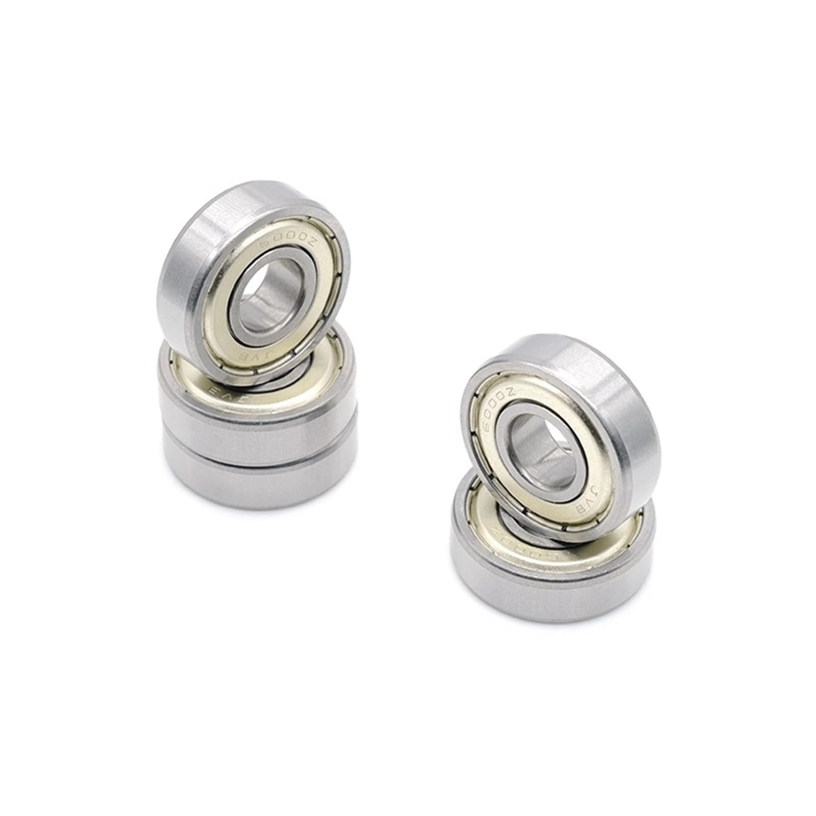 Roulements rigides à billes Lot de 5 roulements à gorge profonde 6000ZZ ABEC-7 10 x 26 x 8 mm, roulements à billes 6000Z 80100 Z 6000z 6000 ZZ