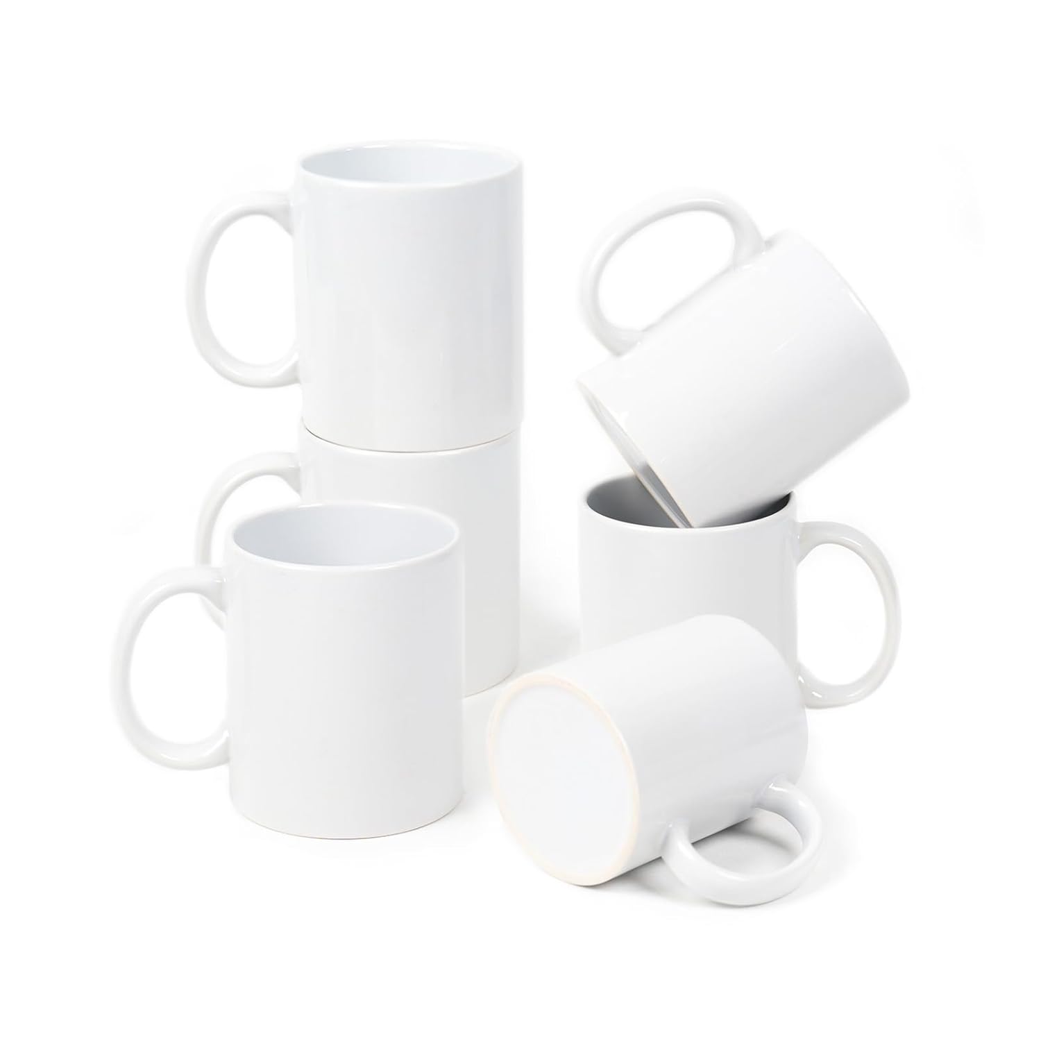 Home VSS 11oz Sublimation Blank Ceramic Coffee Mug White Case of 108