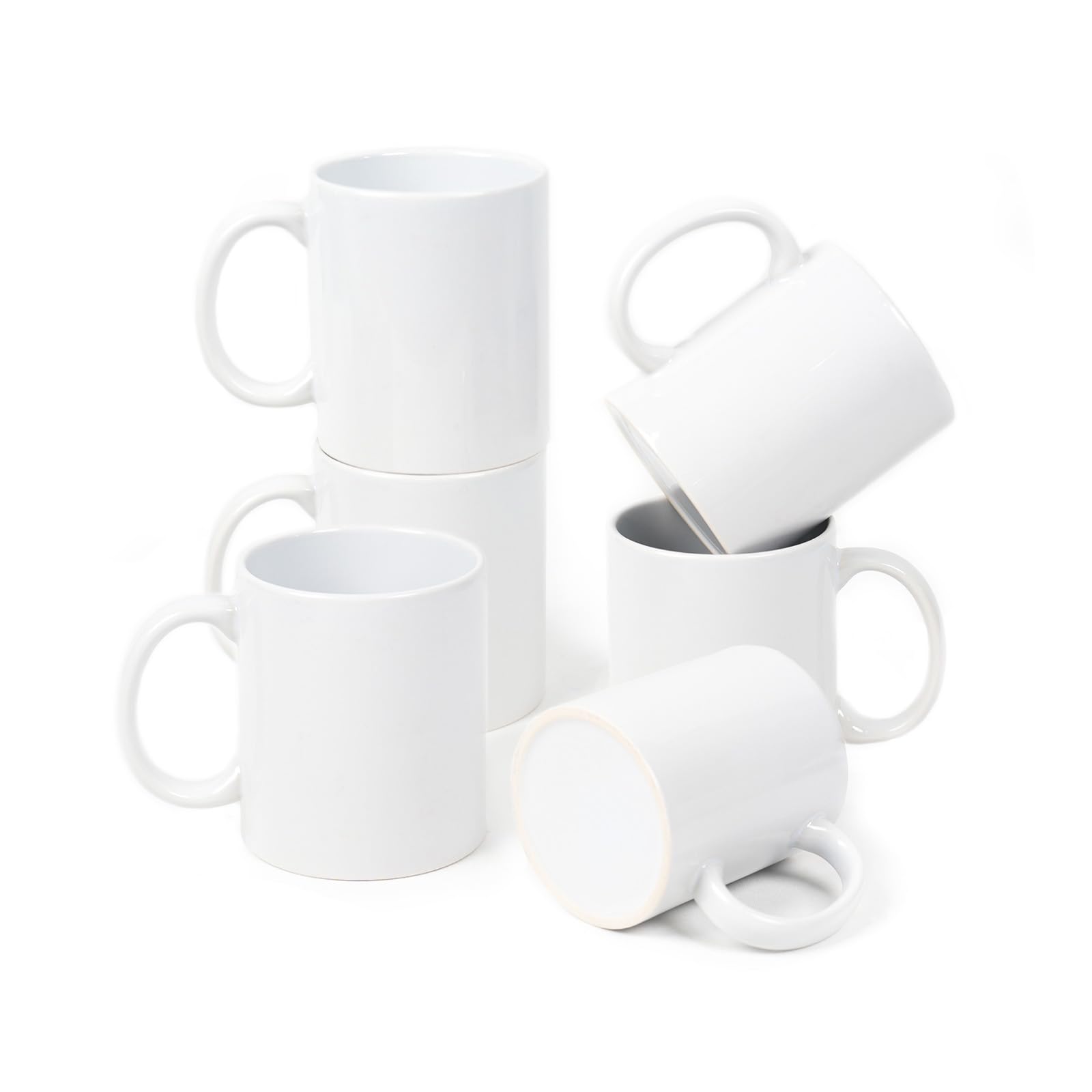 Home VSS 11oz Sublimation Blank Ceramic Coffee Mug White Case of 108