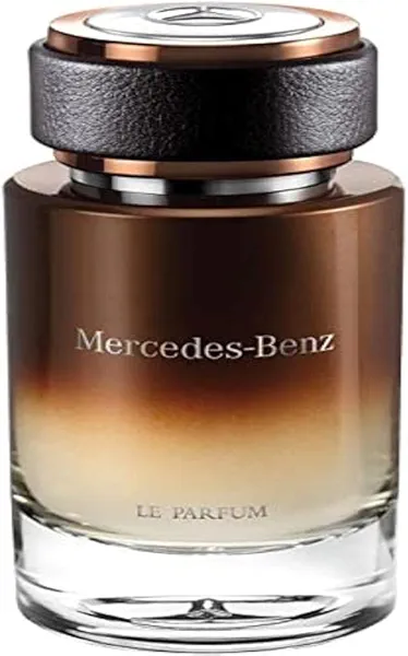 Mercedes-Benz - Le Parfum - Irresistible Fragrance For Men - Wood And Leather Scent - For Dynamic, Leading Personalities - Pink Pepper, Bergamot, Violet Leaves, Amber Notes - Eau De Parfum - 4 Fl Oz