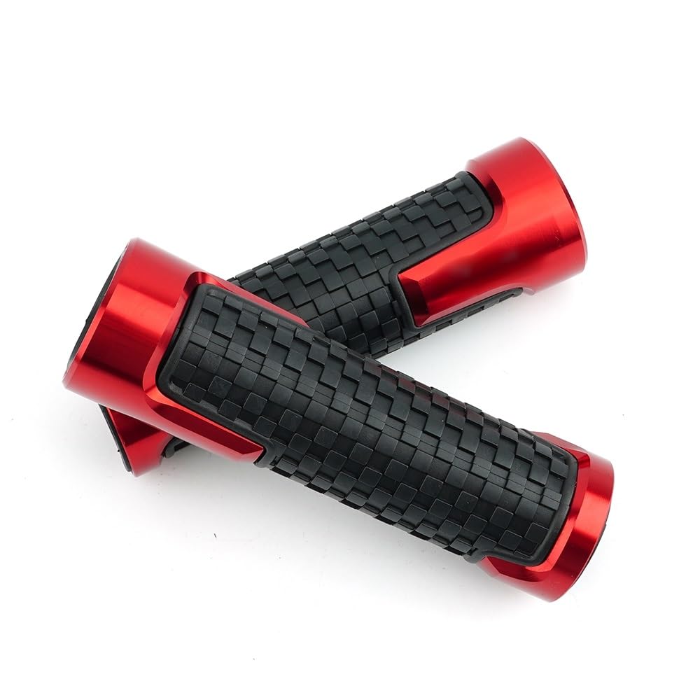 Empuñaduras antideslizantes de moto Ninja 350 con terminales de aluminio mecanizado CNC
