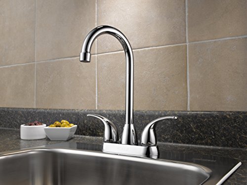 Peerless P288LF Choice Two Handle Bar Prep Faucet, Chrome - Thumbnail 3