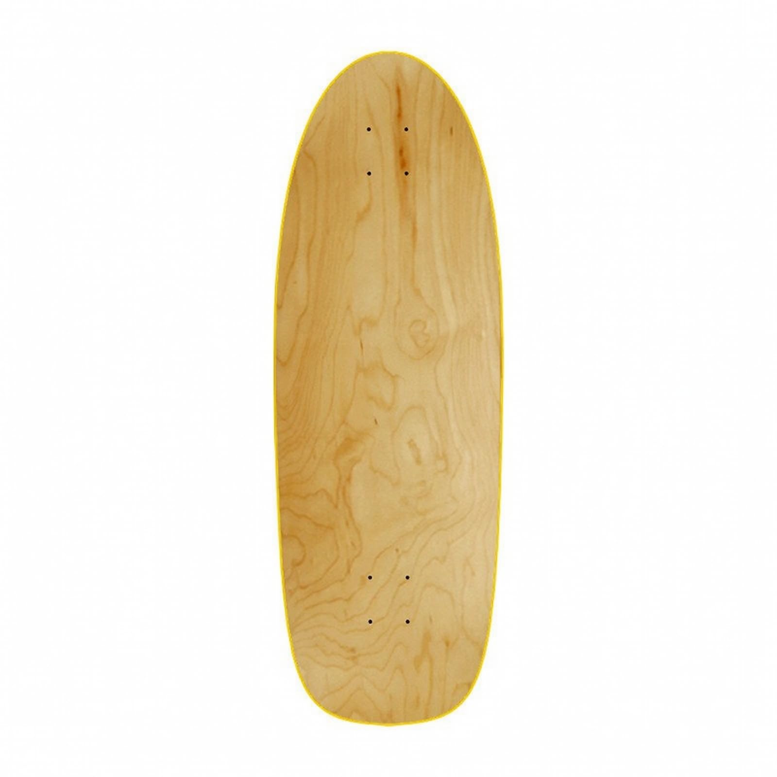 MagiDeal Plateau Skateboard à Grain Bois Naturel Pré-Percé Plateau Skate Montage Résistant Planche Skateboard en D'érable , Bois Foncé , 76X26cm