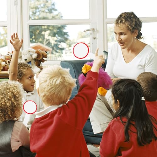 6 marcadores para pizarra blanca portátiles para aula miniatura 6
