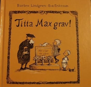 Hardcover Titta Max Grav! Book