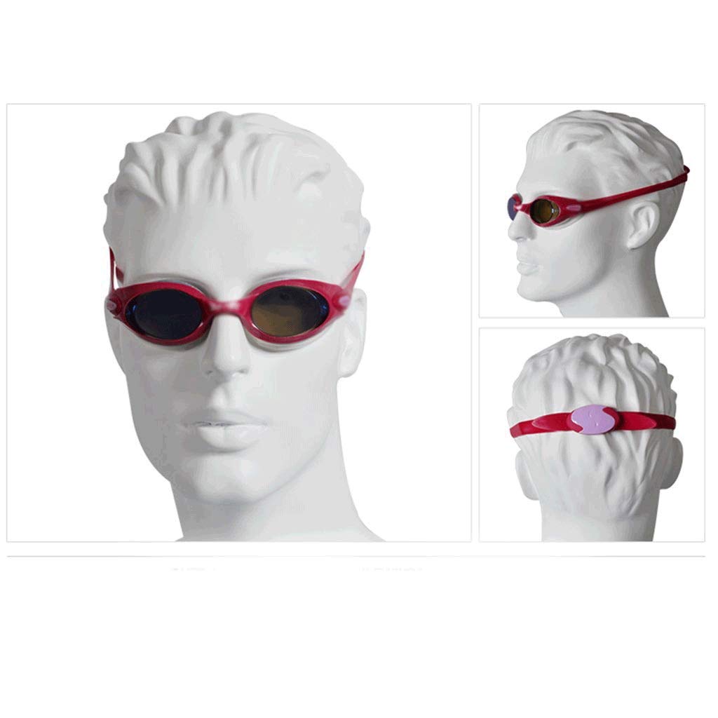 Occhialini da Nuoto, Protezione antiappannamento/UV Lenti Trasparenti for Occhiali da Vista Unisex for Uomo e Donna Occhialini da Nuoto for Interni(3-Pack)