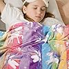 LIFEYJ Glow in The Dark Blanket Unicorns Gifts for Girls,Soft Blanket 3 4 5 6 7 8 9 10 Year Old Girl Gifts,Toddler Girls Toys Age 6-8,Gifts for Grandkids Teens for Christmas Birthday Presents,50"x60" #5