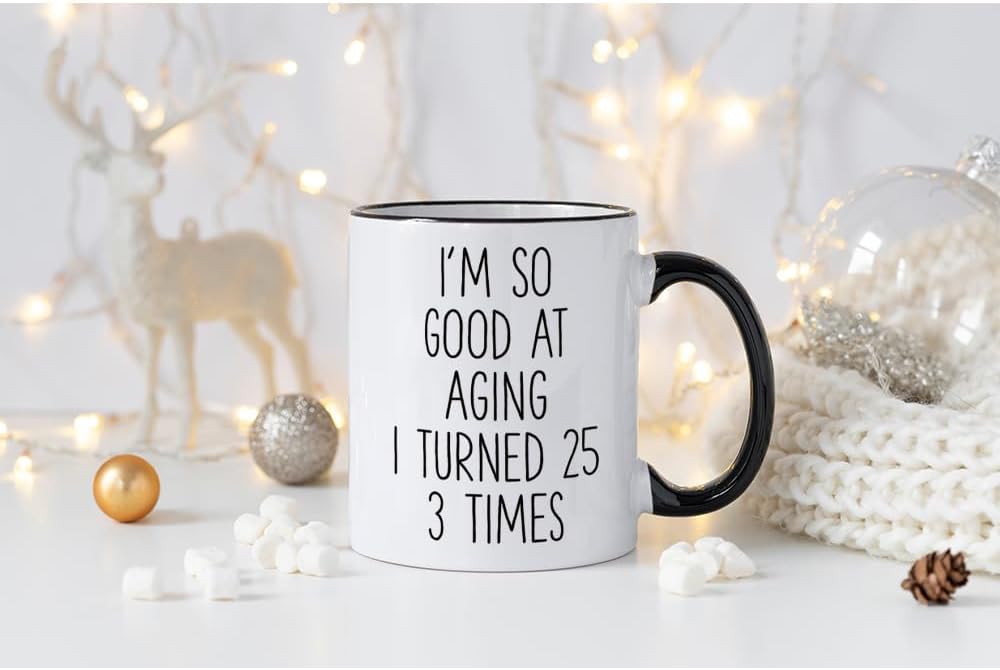 Funny 75th Birthday Gifts for Her Him - Turning 75 Present - Happy 75th Birthday Decorations for Women Men, 75 Year Old Bday Gifts for Friends, Sister, Mom, Dad, Husband, Wife - Image 4