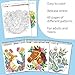 Kalysky Relaxation Adult Coloring Books - Color by Numbers,3 Coloring Books for Adult or Women,Theme - Flower,Butterfly,Animal