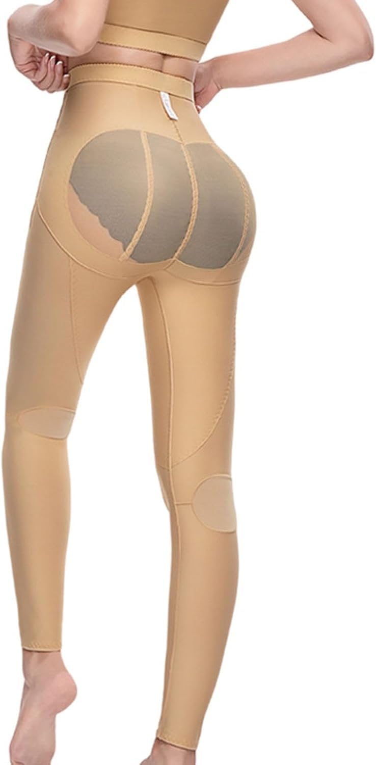 Leggings De Compresión Postoperatorios para Liposucción para Mujer, Faja Reductora De Abdomen, Levanta Glúteos Y Estiliza Muslos, Faja Moldeadora De Cintura Alta para Skin Large