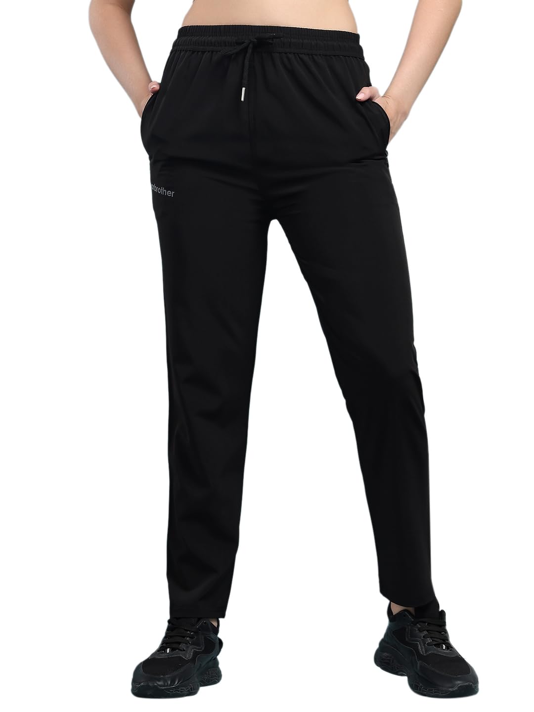 bearbrother Women Regular Fit Solid Trackpant-picture-26