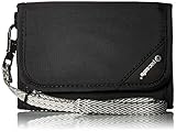 Pacsafe Rfidsafe V125 Anti-theft Blocking Tri-Fold Wallet, Black