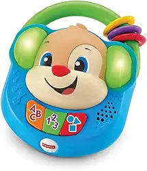 Fisher-Price Aprender e Brincar Brinquedo para Bebês Tambor para crianças a partir de 6 meses
