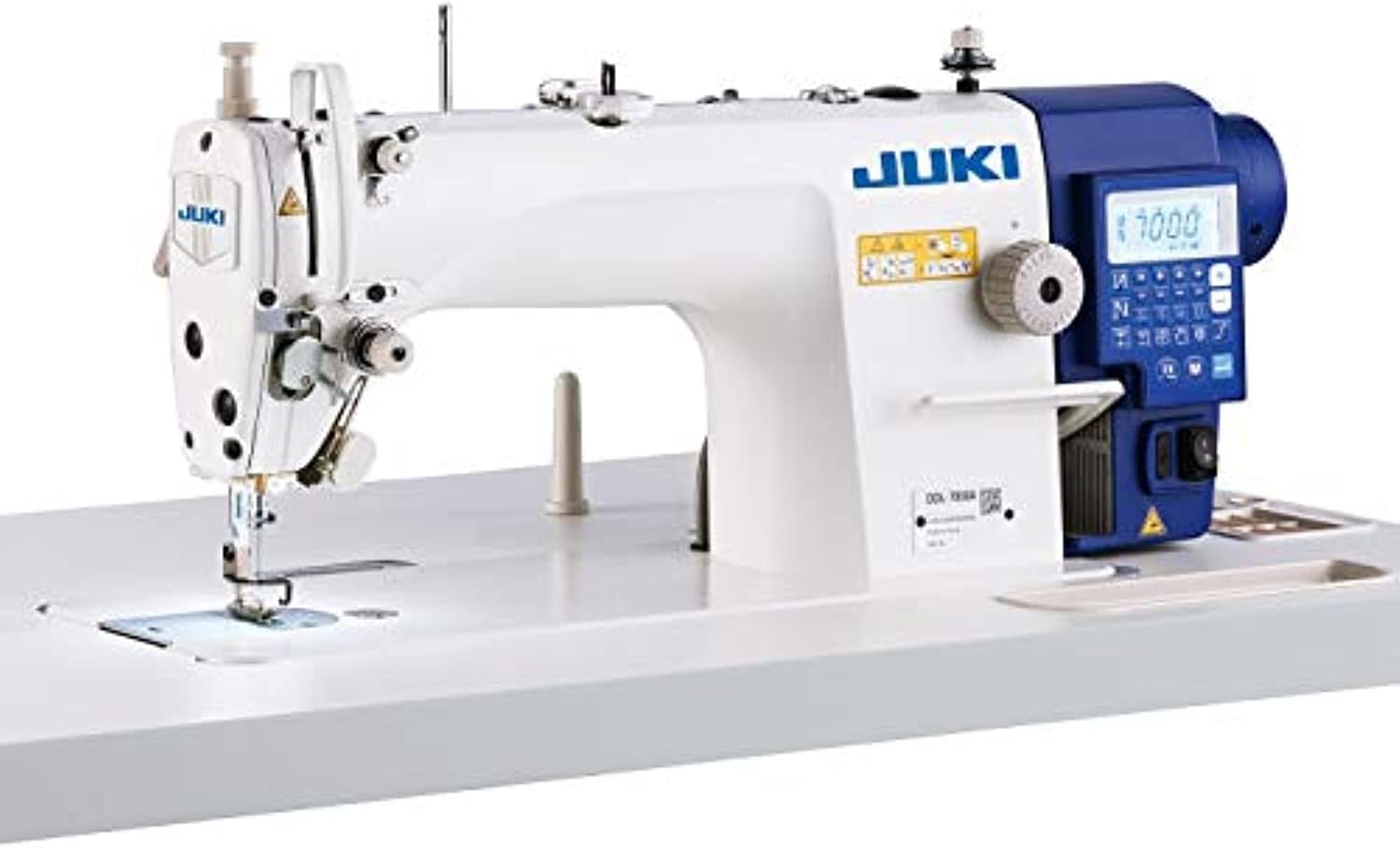 JUKDDL-7000A Direct-drive Single Needle Lockstitch Sewing Machine with Automatic Thread Trimmer Set with Table & Motor