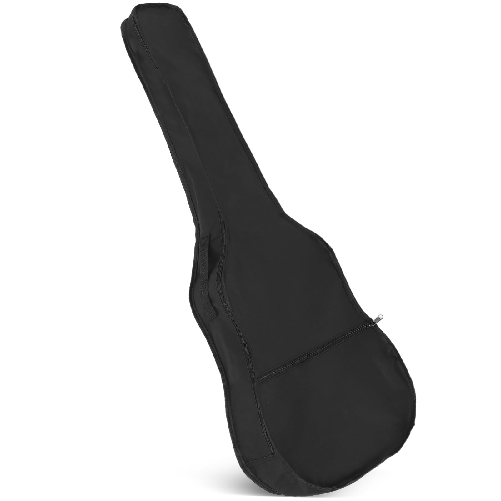 Hemoton Guitar Bag with Strap Durable Side Zipper Black Gig Bag for Acoustic Electric Guitars Sturdy Construction for Musicians