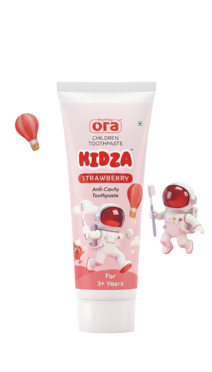 Toothpaste for Kids | Gentle Daily Oral Care | Fresh Breath & Clean Teeth | Mild Flavor for Boys & Girls | 80g | Pack of 2-image-39