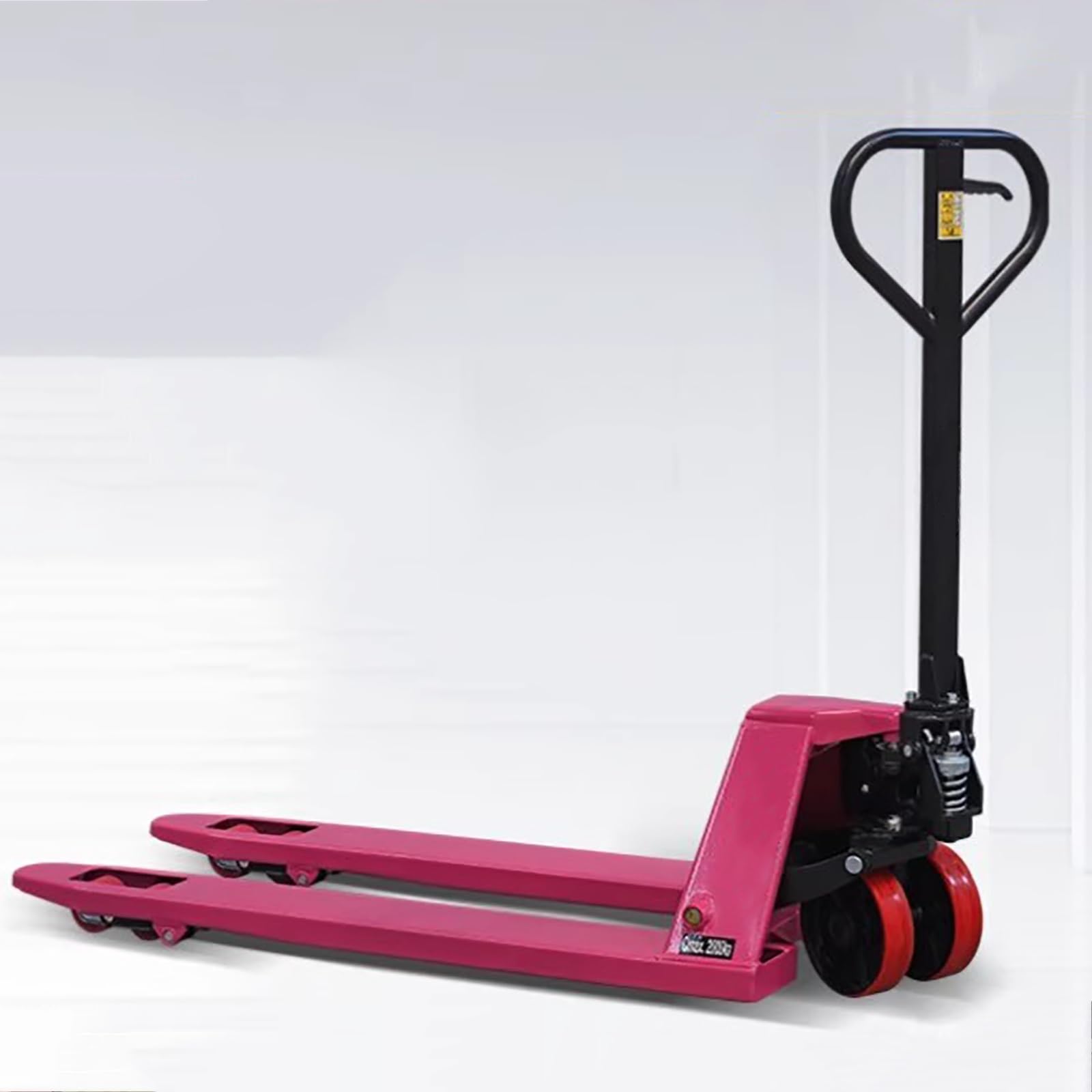 Martinetto manuale per pallet, carrello elevatore idraulico per la movimentazione di attrezzature di magazzino e fabbrica, impugnatura ergonomica per facilitare lo spostamento e il carico