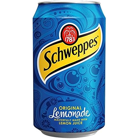 Schweppes Lemonade Can 330ml (Pack of 24 x 330ml) Cover