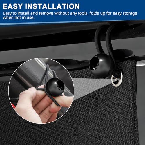 Image of UTV Accessories ATV Trash Bag Hanging Special Design Patterns Off Road SXS, RZR, Compatible With Can-Am, Cfmoto, Teryx, Kawasaki, Golf Cart, Arctic Cat Boat Trash Can, Side By Side Accessories