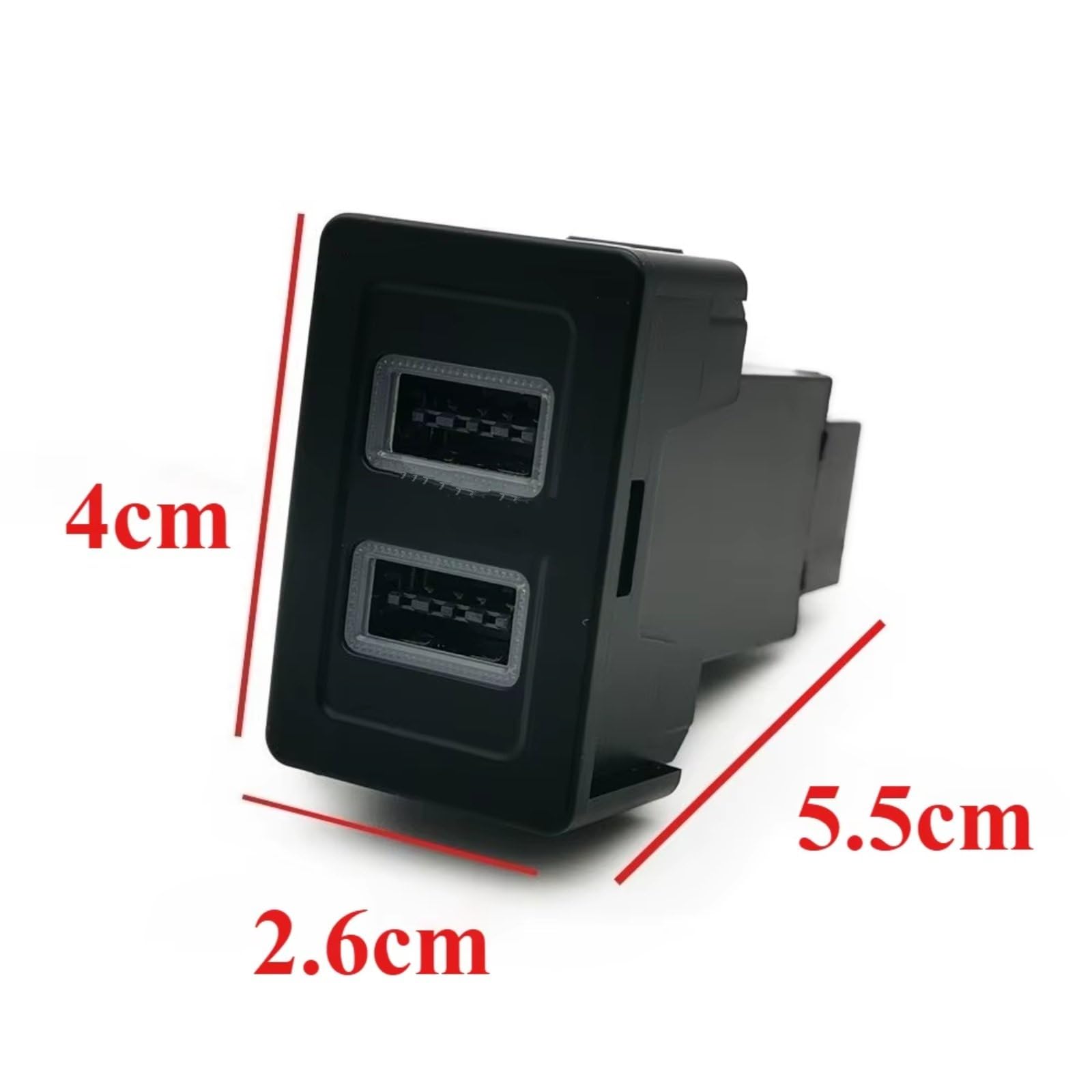 Prise USB Pour Console Suzuki Pour SX4 Pour Swift Voiture Double Interface Données Audio QC3.0 Adaptateur Chargeu Interface USB AUX voiture