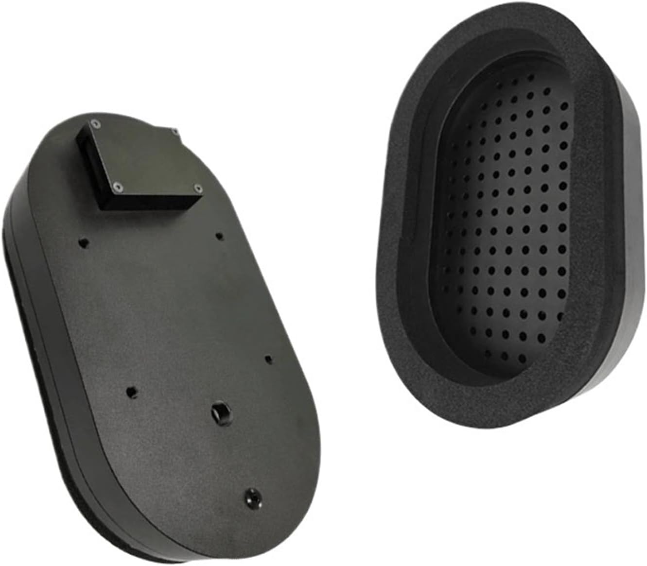 1Pcs Integrated vacuum sponge elliptical suction cup industrial robotic arm pneumatic seamless heavy-duty woven bag suction tool(L320XW180)
