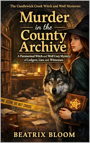 Murder in the County Archive: A Paranormal Witch and Wolf Cozy Mystery of Ledgers, Lies, and Witnesses