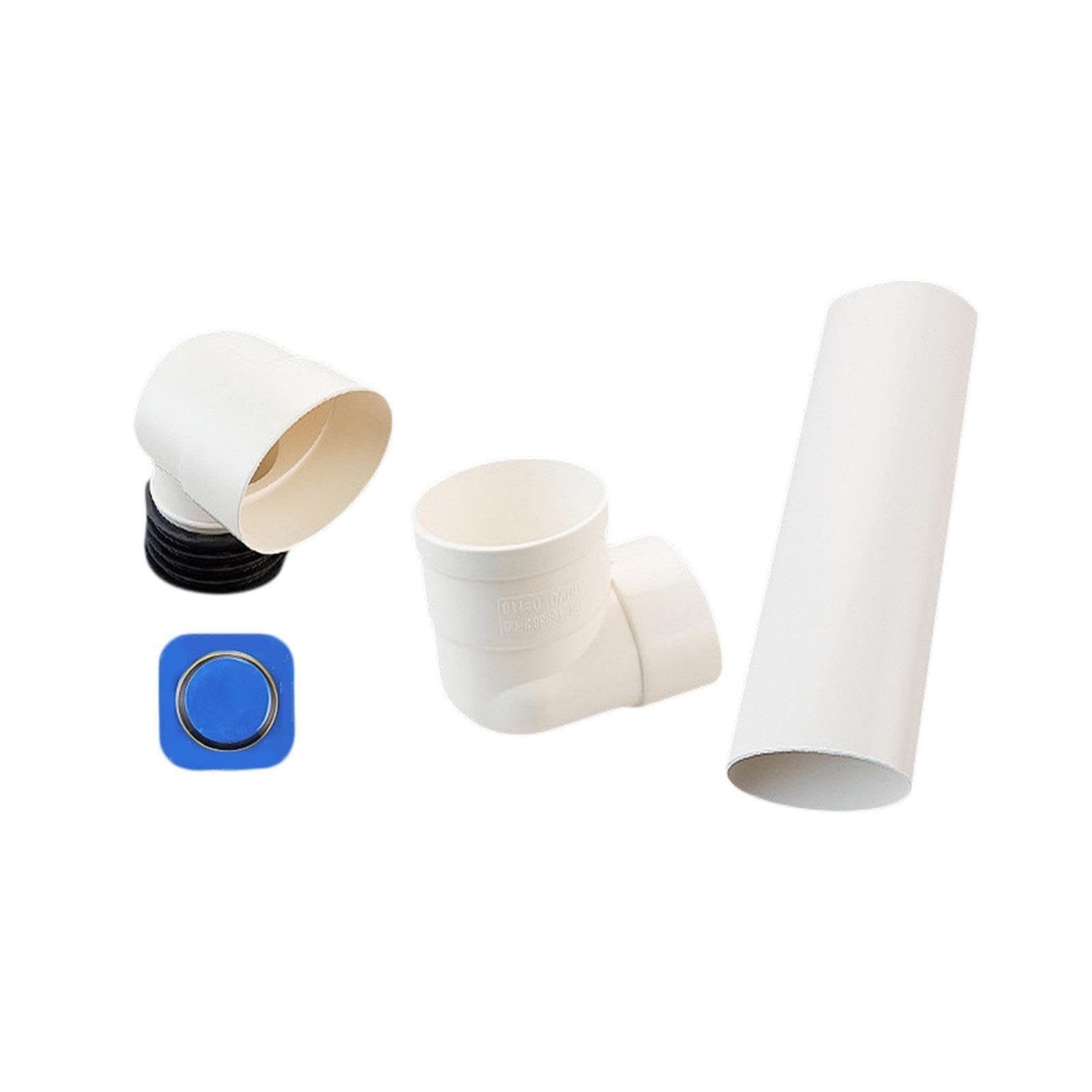 QIXCXAZ Flexible Extension Adapter for Offset Toilet Flange Effortless Drainage System Setup Added Strength and Cracking Resistance to Flange. Closet Enables