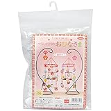 Panami ちりめん細工キット つるしかざりのおひなさま 赤 LH-98 手芸・ハンドメイド用品