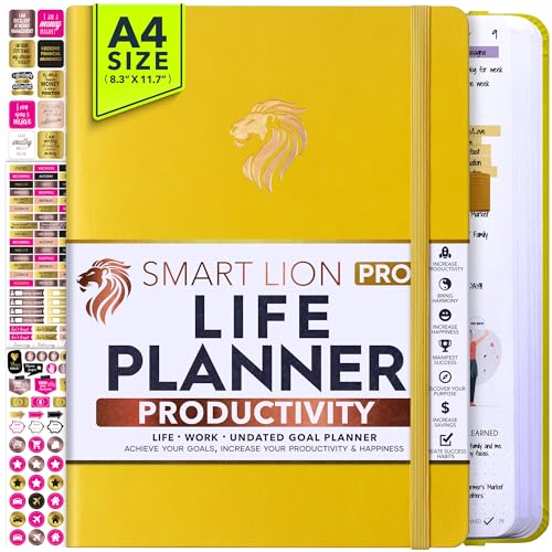 Image of Undated Daily Weekly & Monthly Planner with Budget Section