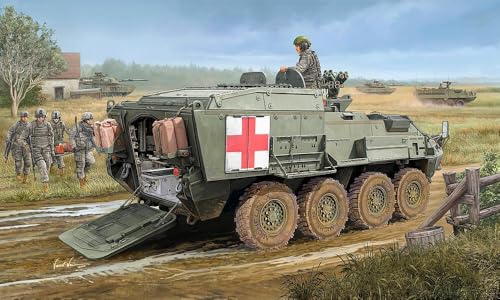 Trumpeter 01559 kit Stryker MEV avec photodécoupe pour blindé réaliste