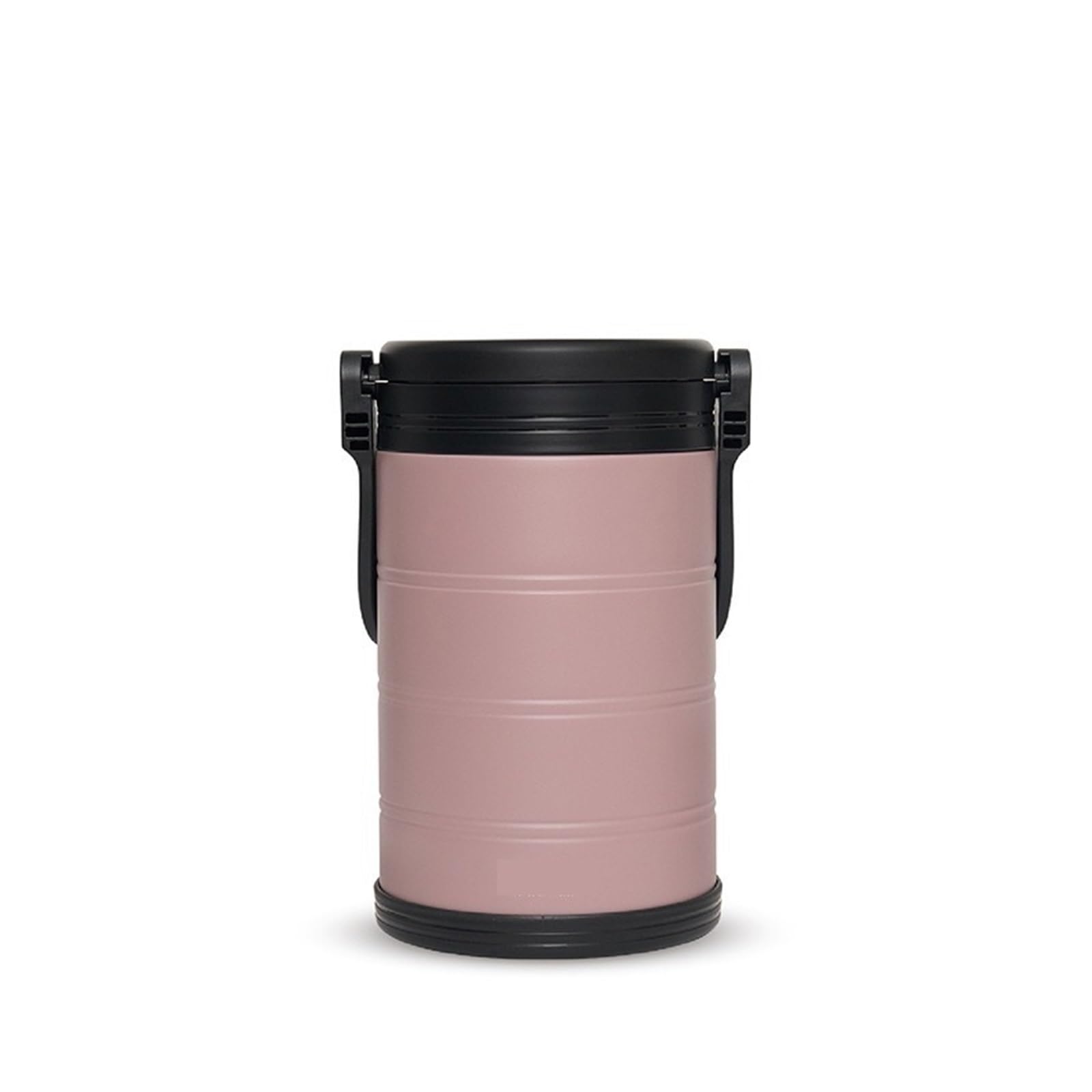 Genérico Cubos refrigeradores aislados, Cubo de Hielo al vacío portátil Multifuncional Acero Inoxidable 304 for Picnic y Acampada Aire Libre(5L Pink)