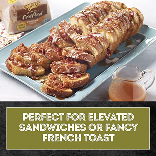 Nature's Own Perfectly Crafted Brioche Style Bread Loaf - 22 Oz Bag #TOP2