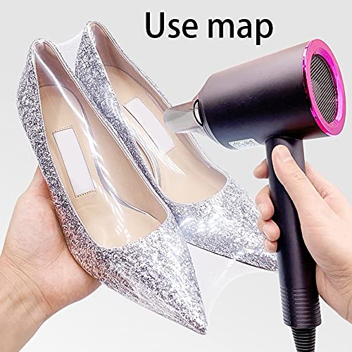 Schrumpffolienbeutel，Transparent Shrink Wrap Film Schrumpfbeutel für Schuhe Für Verpackung, Geschenke, Korb und selbstgemachte DIY-Projekte (100PCS 25 * 40cm)