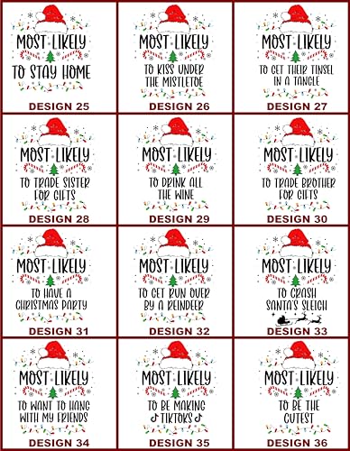 Custom Most Likely to Christmas Shirts Funny Sarcastic Christmas Matching T Shirts Personalized Family Xmas Tee Shirt Holiday4