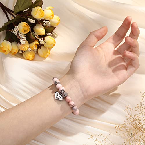 Image of MIXJOY Happy Birthday Gifts for Women, Birthday Braided Beads Bracelet Gifts for Turning Age Daughter Granddaughter Niece